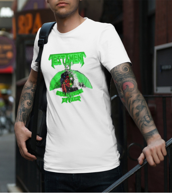 TESTAMENT Greenhouse Effect 1989 T-Shirt