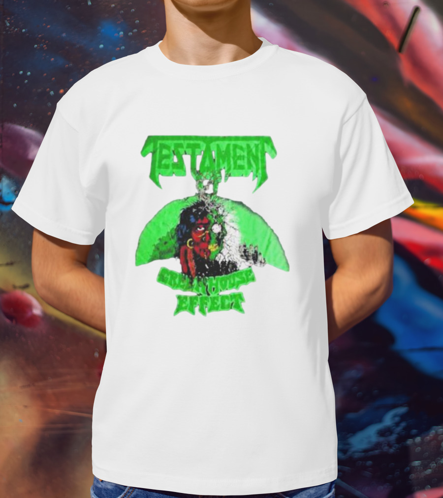 TESTAMENT Greenhouse Effect 1989 T-Shirt