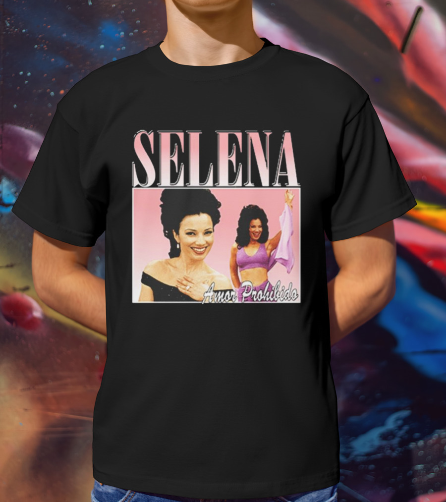 SELENA Amor Prohibido Vintage Style Retro Fashion T-Shirt