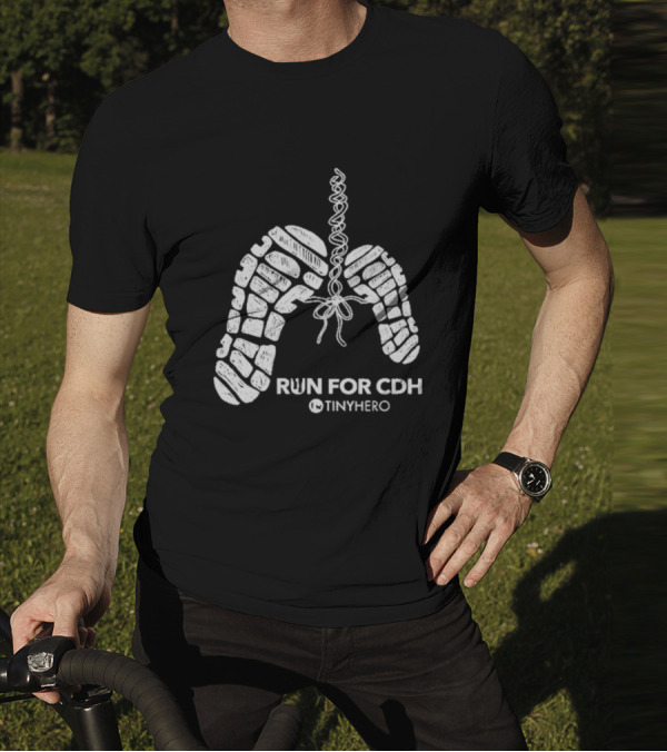 Run For CDH TinyHero Virtual Walk Run Bike Georgia T-Shirt