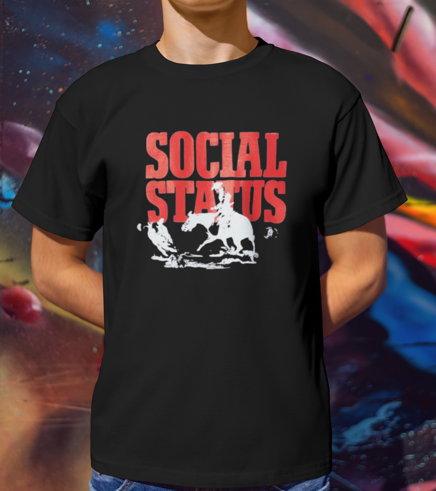 Social Status Cowboy Western T-Shirt