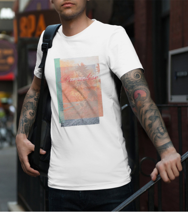 Paradise Studio Seven Tropical Overlay T-Shirt