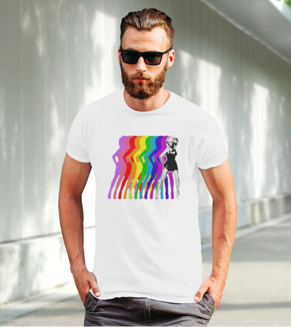 Rupaul Rainbow Pride Shadow T-Shirt
