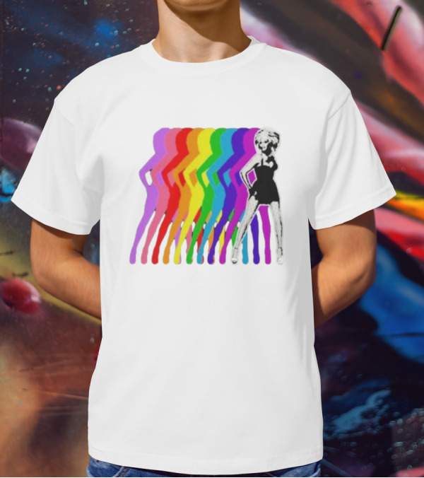 Rupaul Rainbow Pride Shadow T-Shirt
