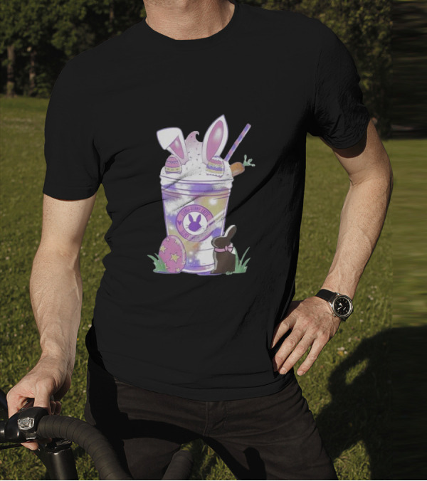 Easter Bunny Love Chocolate Cotton Candy Cup With Eggs T-Shirt