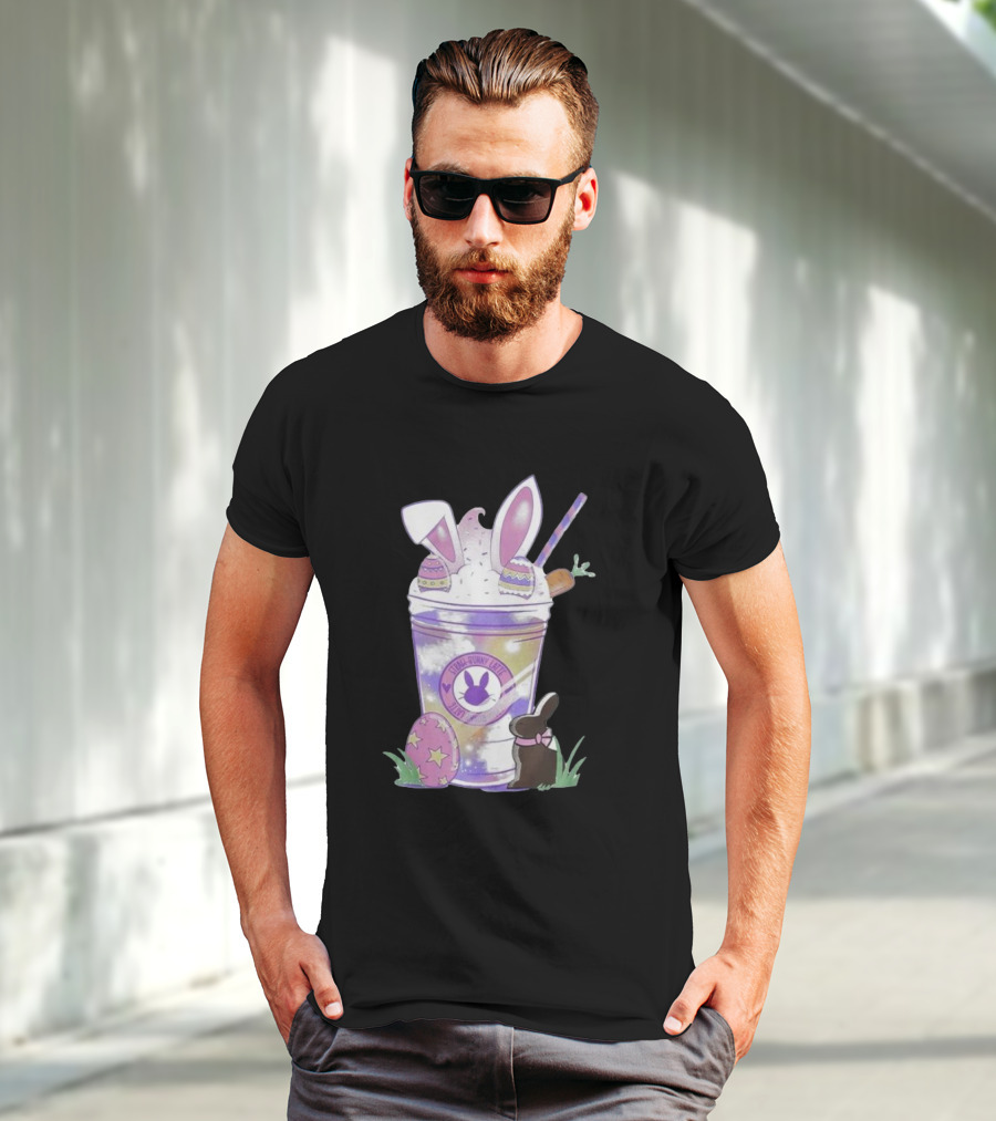 Easter Bunny Love Chocolate Cotton Candy Cup With Eggs T-Shirt