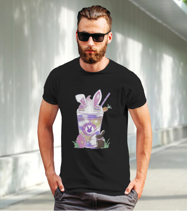 Easter Bunny Love Chocolate Cotton Candy Cup With Eggs T-Shirt