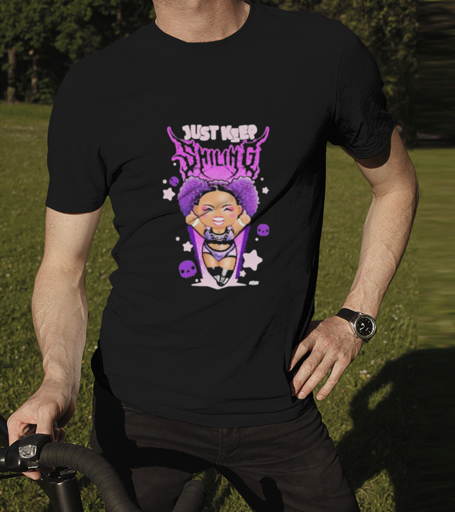 Just Keep Smiling Willow Nightingale Chibi T-Shirt