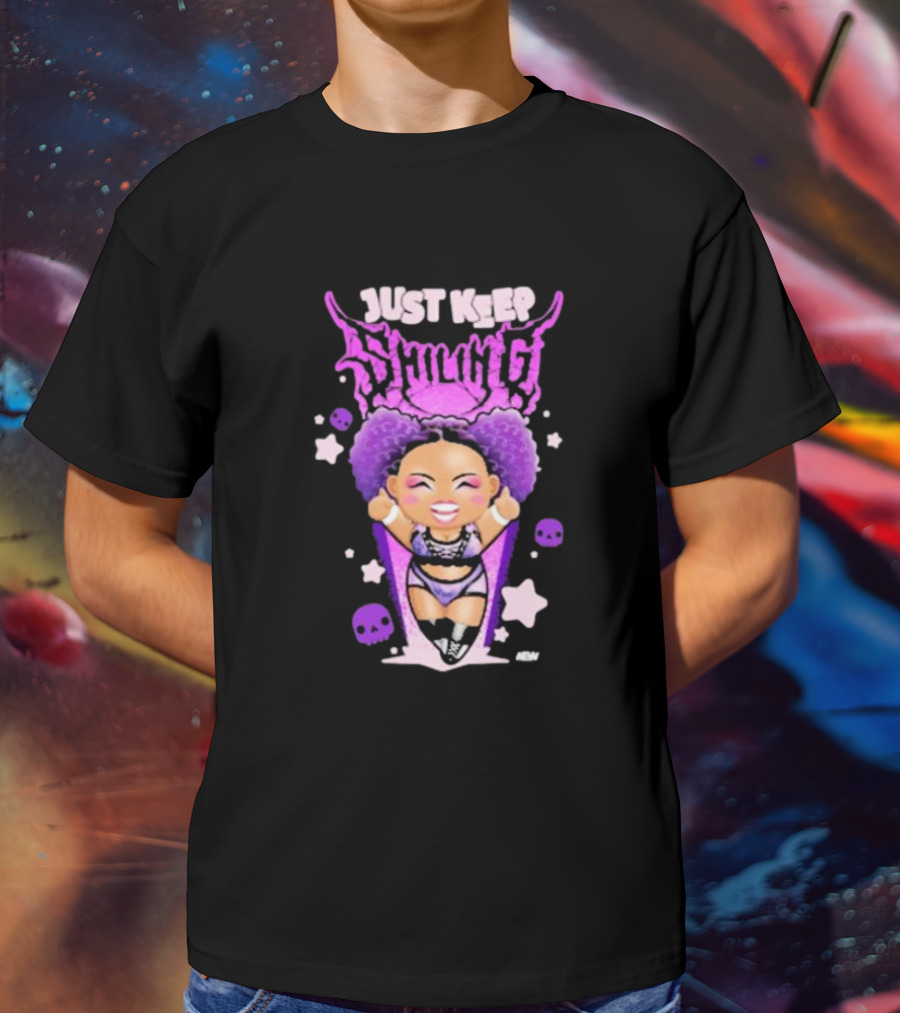Just Keep Smiling Willow Nightingale Chibi T-Shirt
