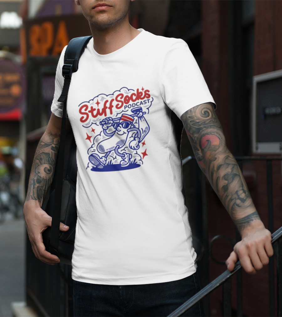 Stiff Socks Podcast Walkin Sock Store T-Shirt