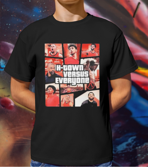 H-Town Versus Everyone Aaron Patterson Style Gta Inspired Sportswear T-Shirt