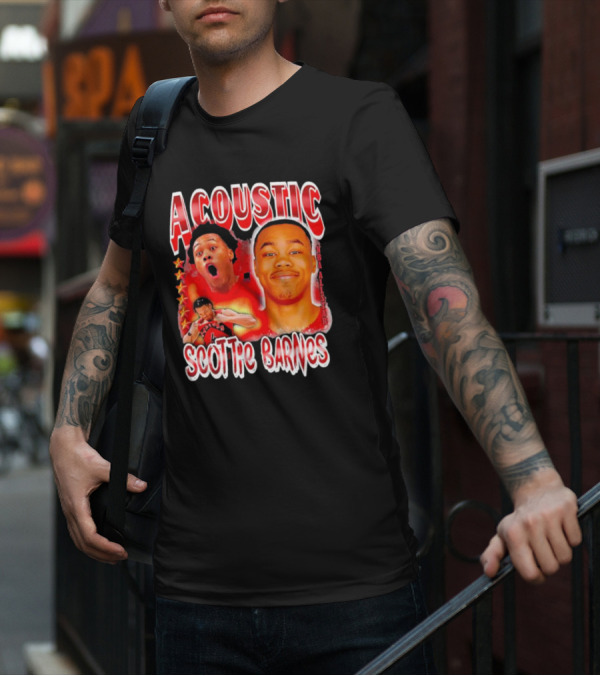 Acoustic Scottie Barnes NBA All-Star Raptors T-Shirt