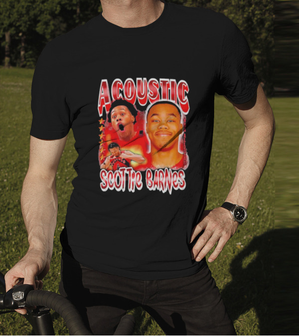 Acoustic Scottie Barnes NBA All-Star Raptors T-Shirt