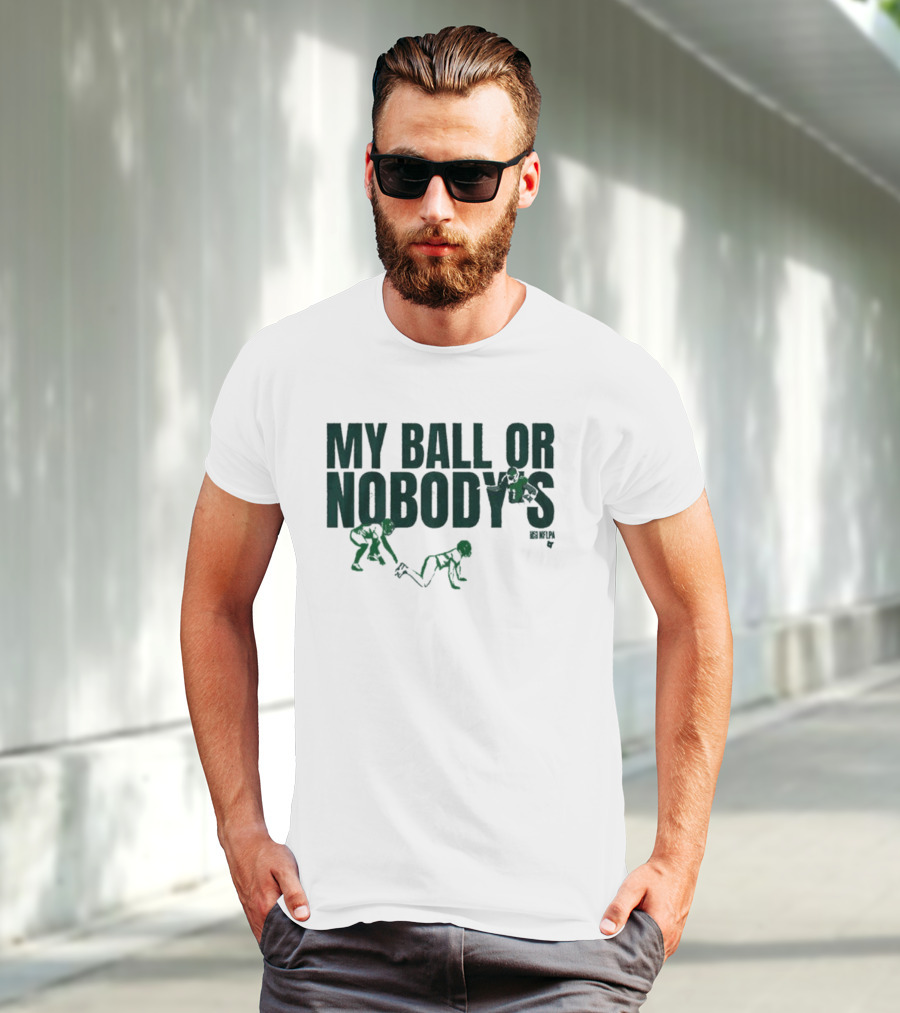 My Ball Or Nobody’s Football Player Icons T-Shirt
