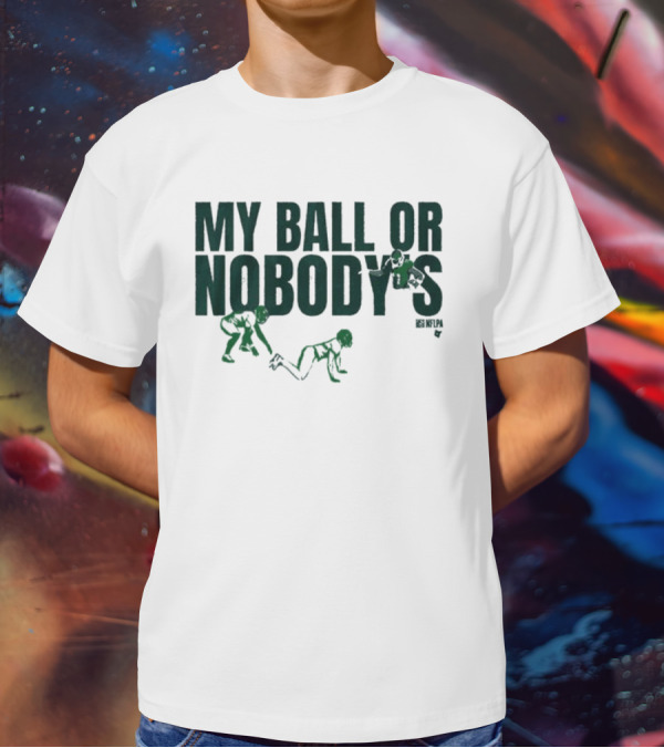 My Ball Or Nobody’s Football Player Icons T-Shirt
