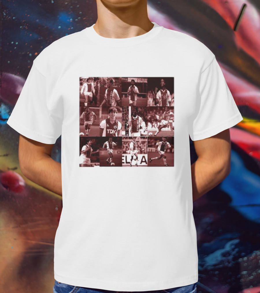 Youth Academy Ajax Past Images Young Player Soccer Moments T-Shirt