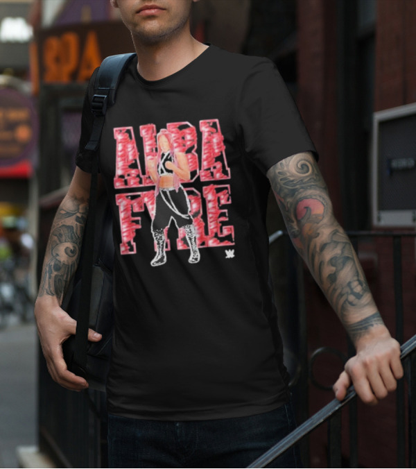 Alba Fyre Wrestling WWE Pose T-Shirt