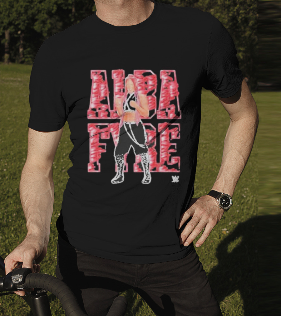 Alba Fyre Wrestling WWE Pose T-Shirt
