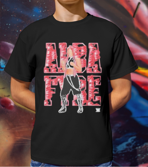 Alba Fyre Wrestling WWE Pose T-Shirt