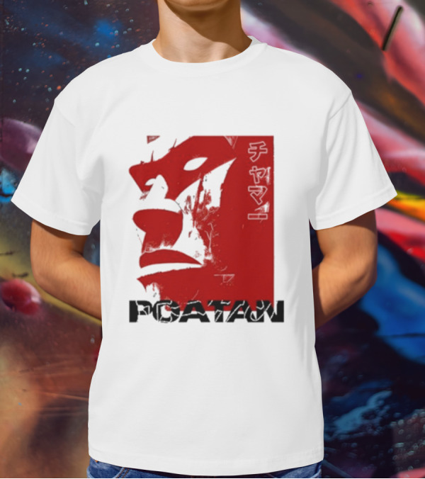 Alex Pereira Poatan Red Mask T-Shirt