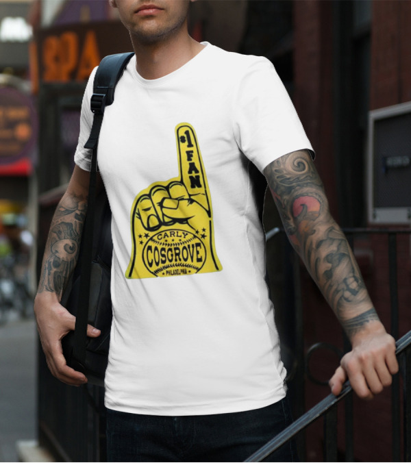 Carly Cosgrove Philadelphia Number One Fan Foam Finger T-Shirt