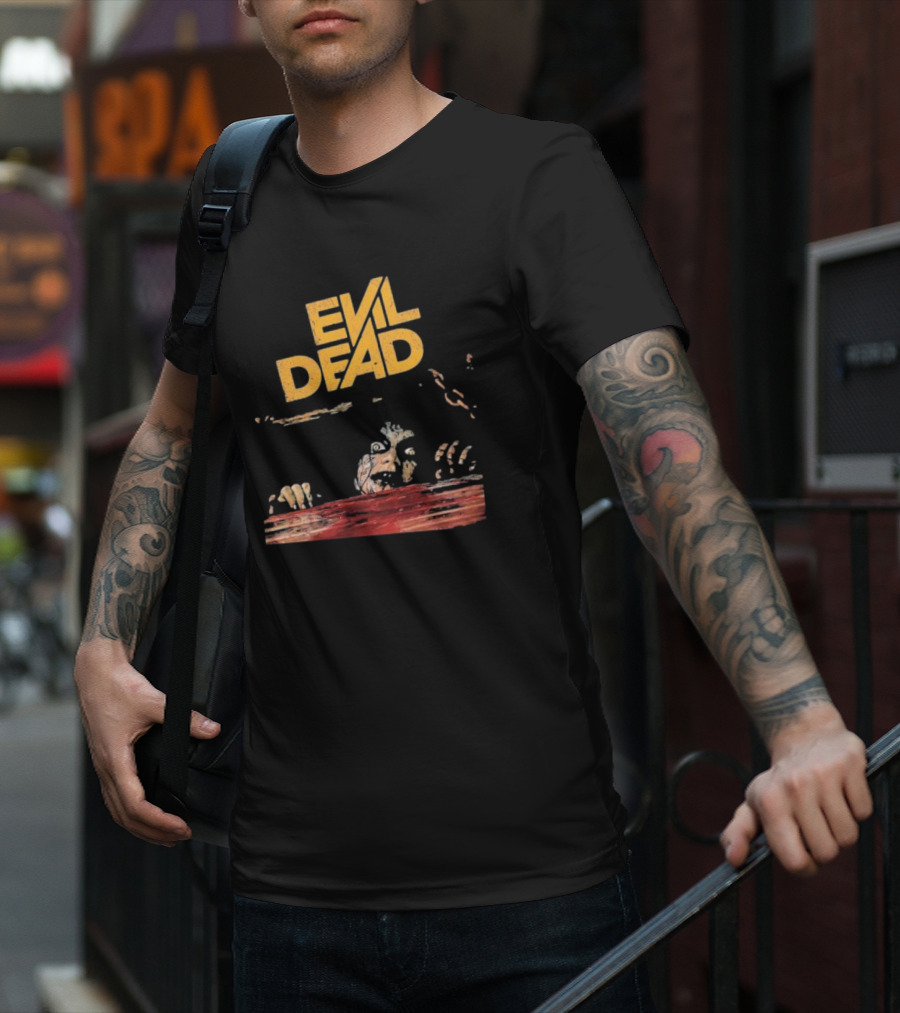Evil Dead Demon Horror Images Classic Scene T-Shirt
