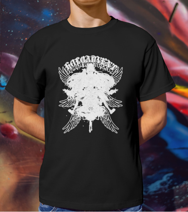 Omocat X Holoadvent Angelic Wings White T-Shirt