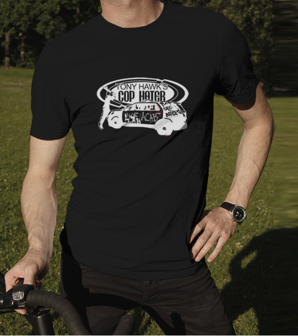 TONY HAWK'S COP HATER ACAB FROM THE POLICE T-Shirt