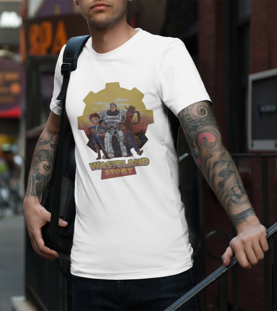 Wasteland Story Cooper Howard Lucy Fallout Shelter T-Shirt