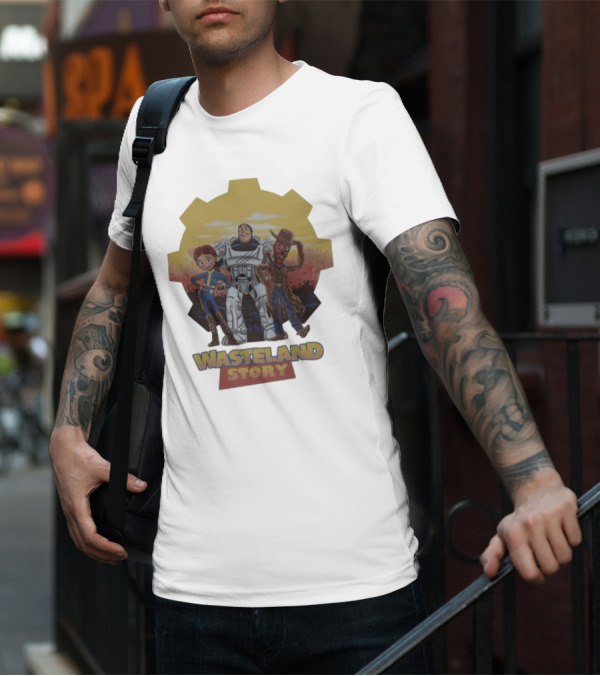 Wasteland Story Cooper Howard Lucy Fallout Shelter T-Shirt