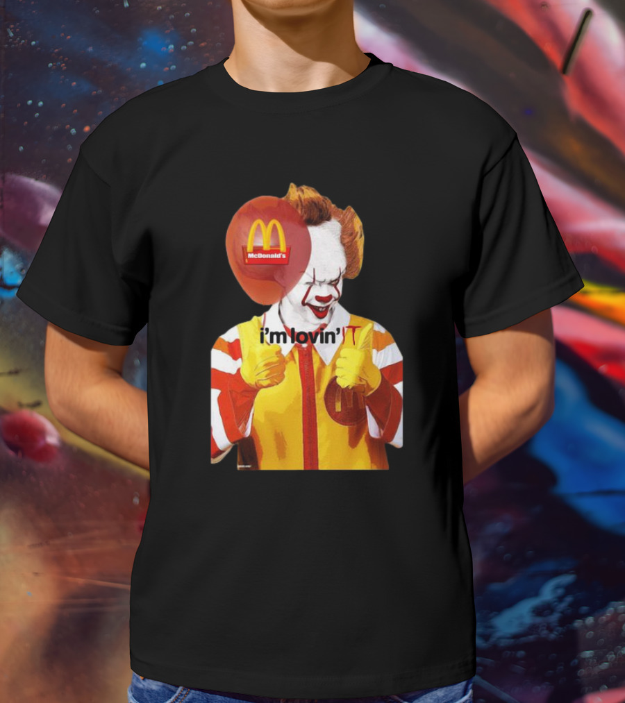 Pennywise McDonald’s I’m Lovin’ IT Balloon T-Shirt