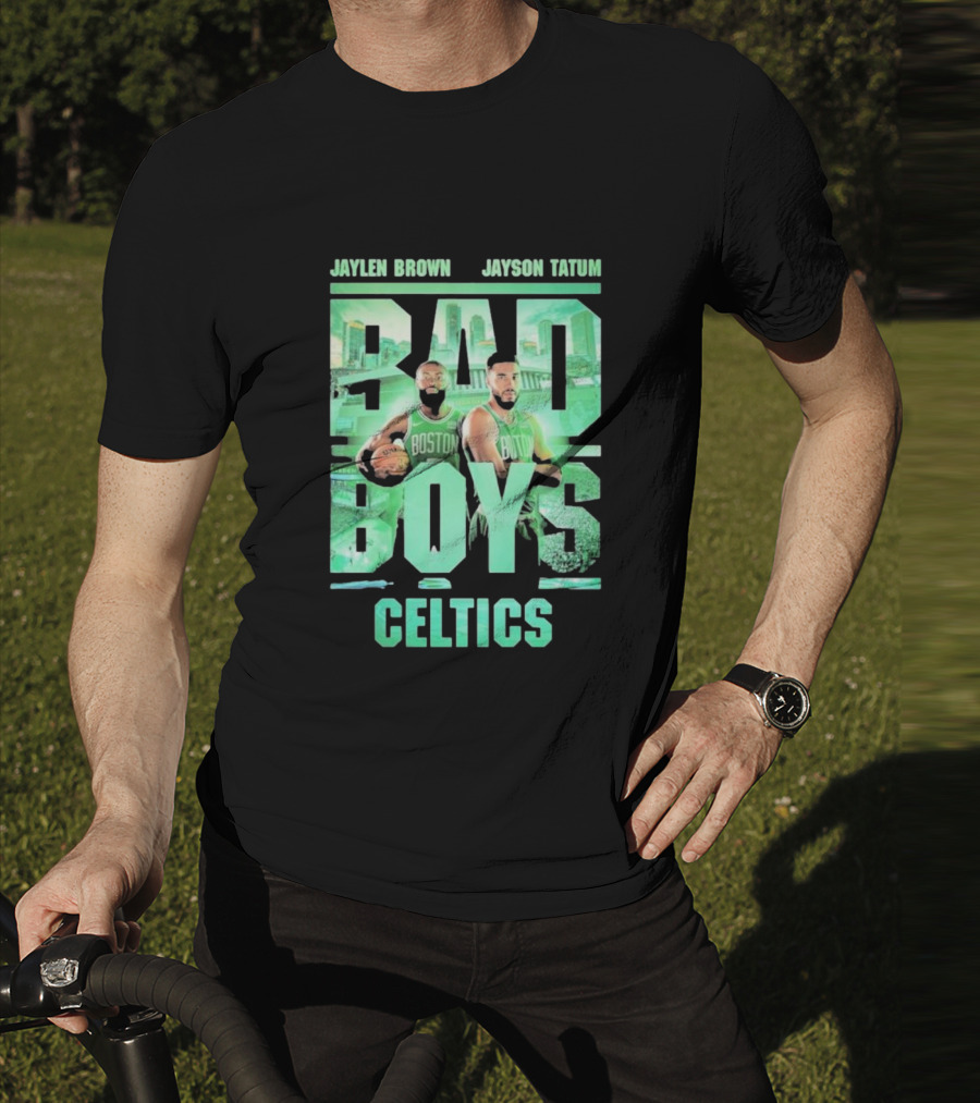 Jaylen Brown Jayson Tatum Bad Boys Celtics T-Shirt