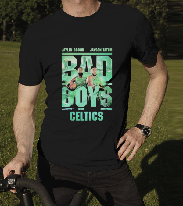 Jaylen Brown Jayson Tatum Bad Boys Celtics T-Shirt