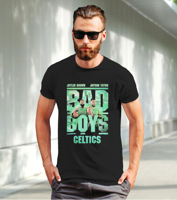 Jaylen Brown Jayson Tatum Bad Boys Celtics T-Shirt