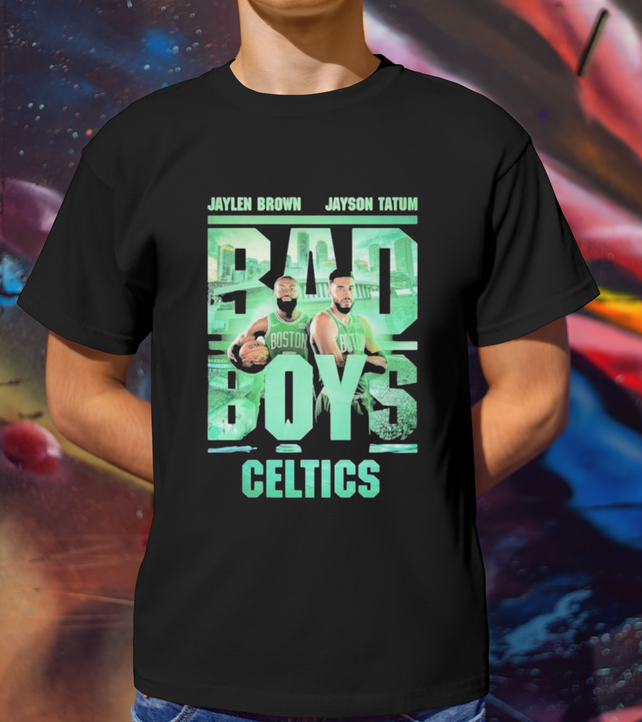 Jaylen Brown Jayson Tatum Bad Boys Celtics T-Shirt
