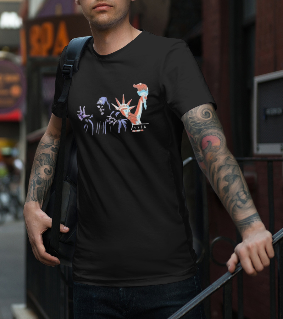 Yankee Evil Empire Pod Dark Side Liberty NY Yankees Star Wars Mashup T-Shirt