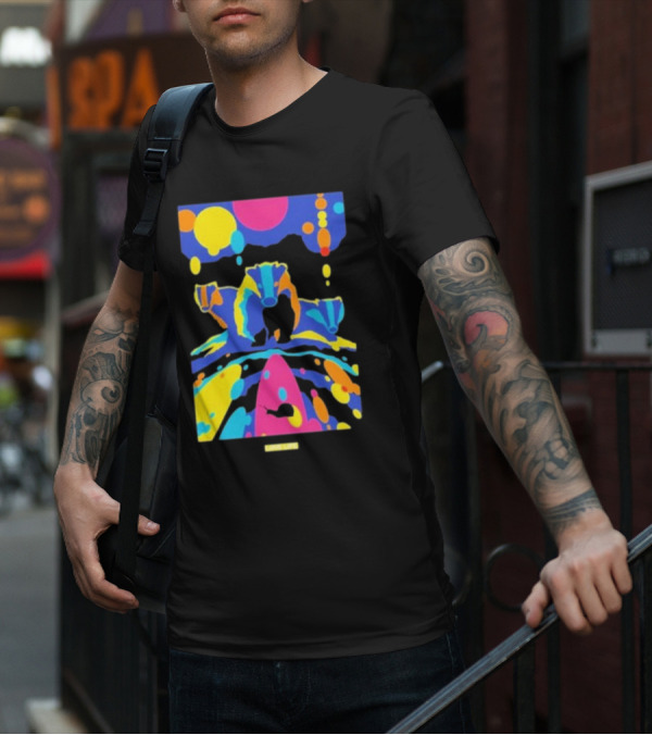 Chris Packham Badgers Glow In The Dark Colorful Wildlife T-Shirt