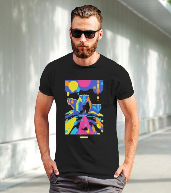Chris Packham Badgers Glow In The Dark Colorful Wildlife T-Shirt