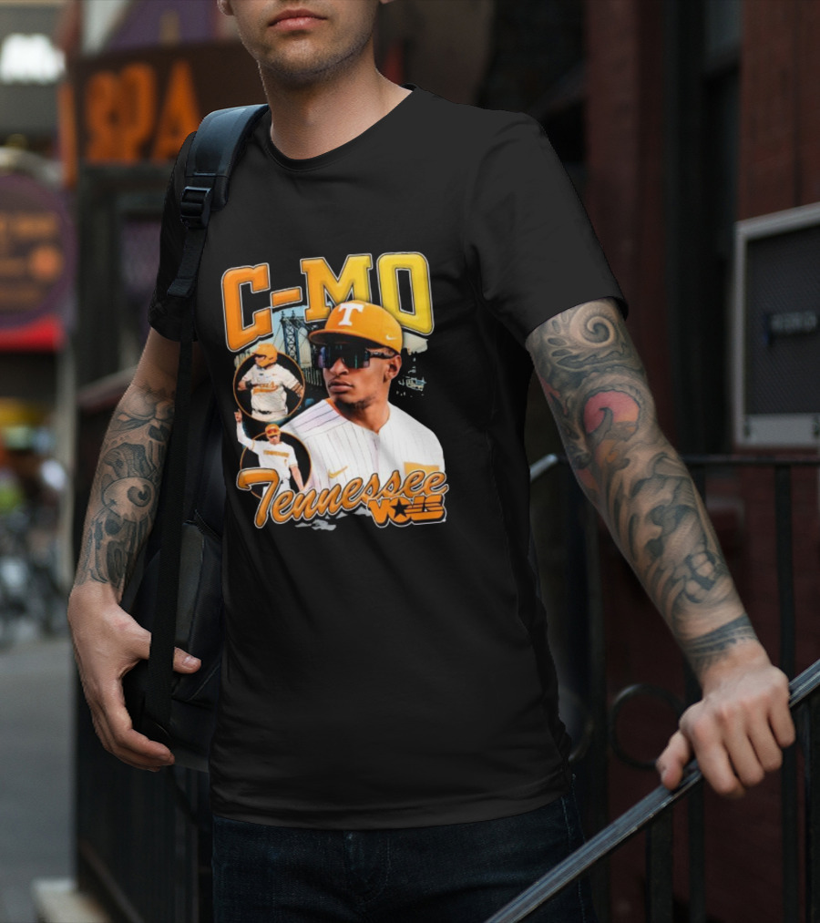 C-MO Tennessee Vols Baseball Vintage T-Shirt
