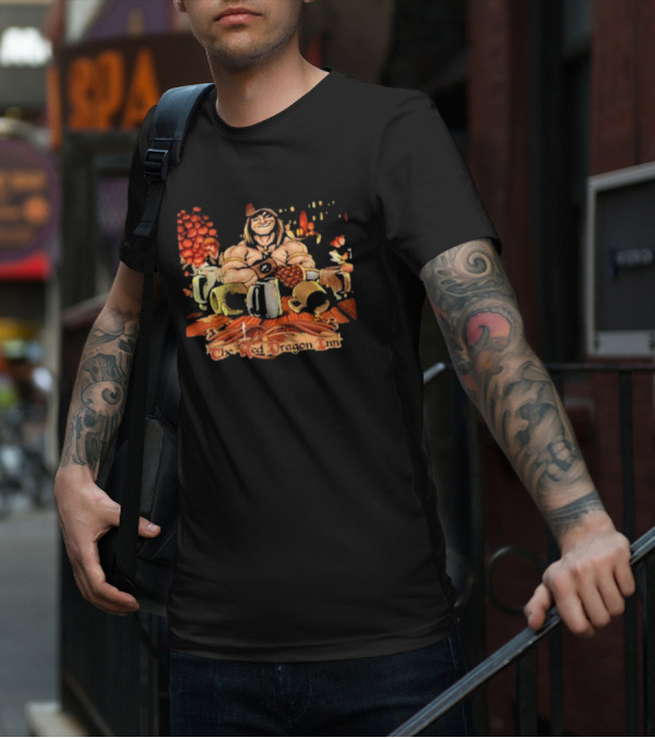 The Red Dragon Inn Comrac Tavern Adventure With Ale And Dragon Decor T-Shirt