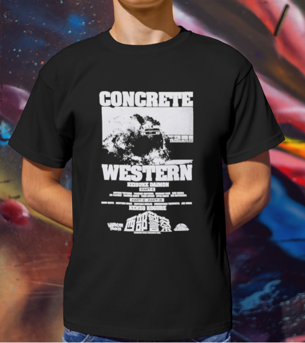 CONCRETE WESTERN KEISUKE DAIMON PART-I KENZO KOGURE DETECTION TRAINING STRATEGIES SHOWDOWN PART-II GOGO BOATS MOTORIZED SKATEBOARDS JET CYCLE DANGER T-Shirt