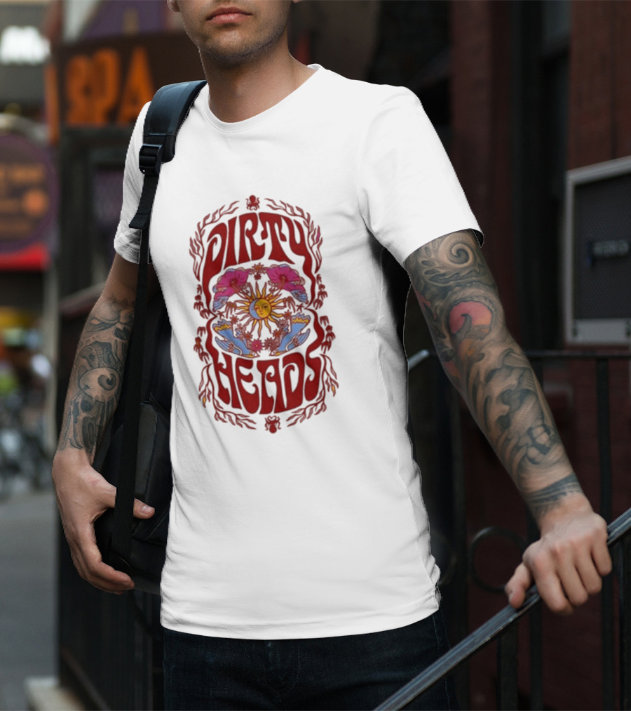 Dirty Heads Psychedelic Sun And Animals T-Shirt