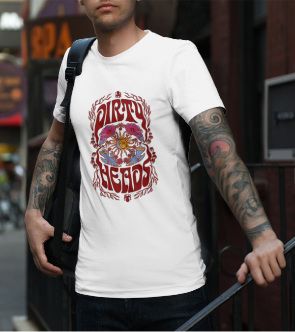 Dirty Heads Psychedelic Sun And Animals T-Shirt