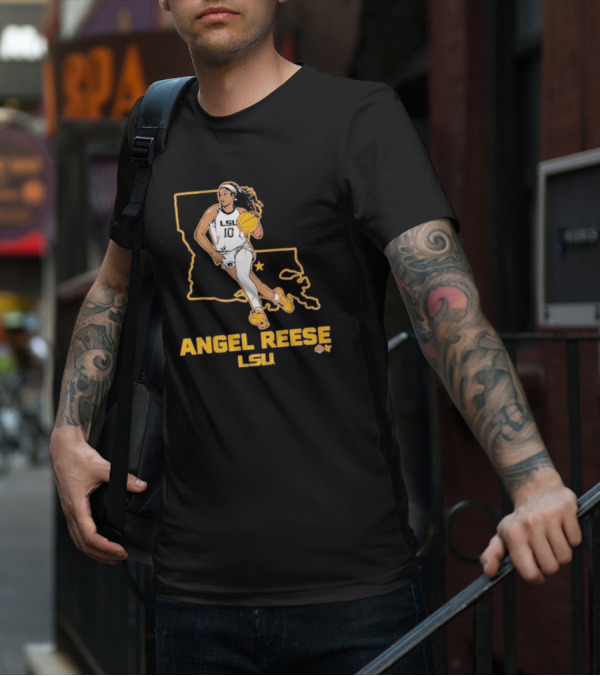 Angel Reese LSU Basketball Star Louisiana State T-Shirt