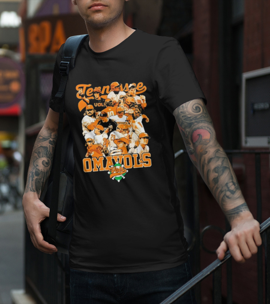 Tennessee Omavols Vols Baseball Team Players T-Shirt