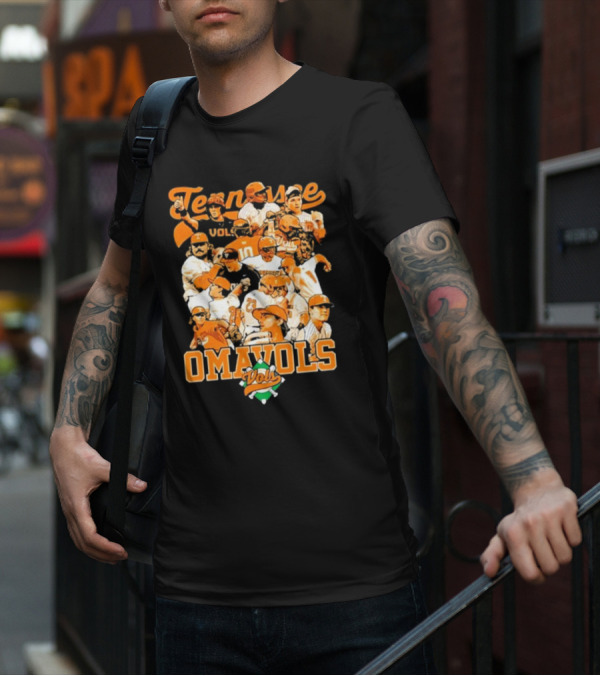 Tennessee Omavols Vols Baseball Team Players T-Shirt