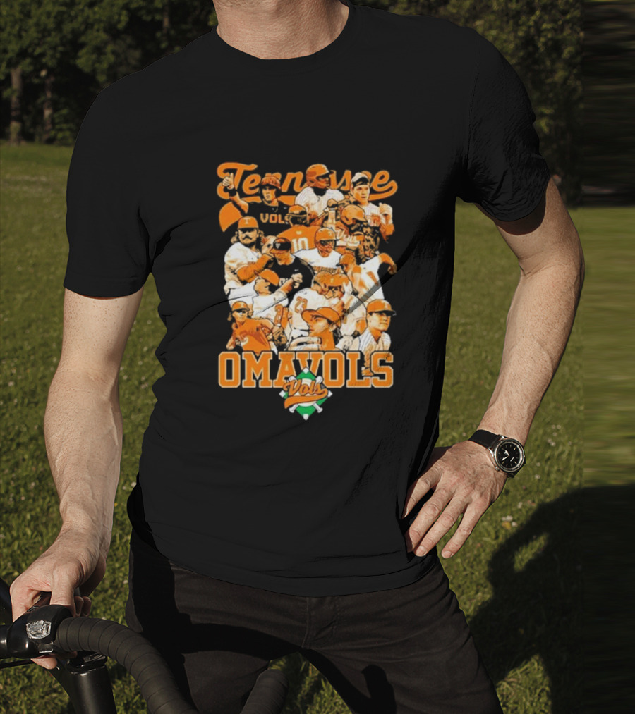 Tennessee Omavols Vols Baseball Team Players T-Shirt