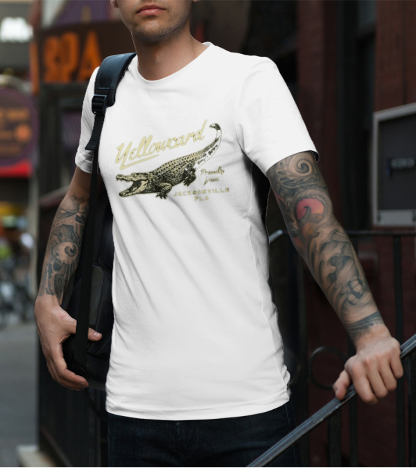 Yellowcard Proudly From Jacksonville Fla Gator T-Shirt