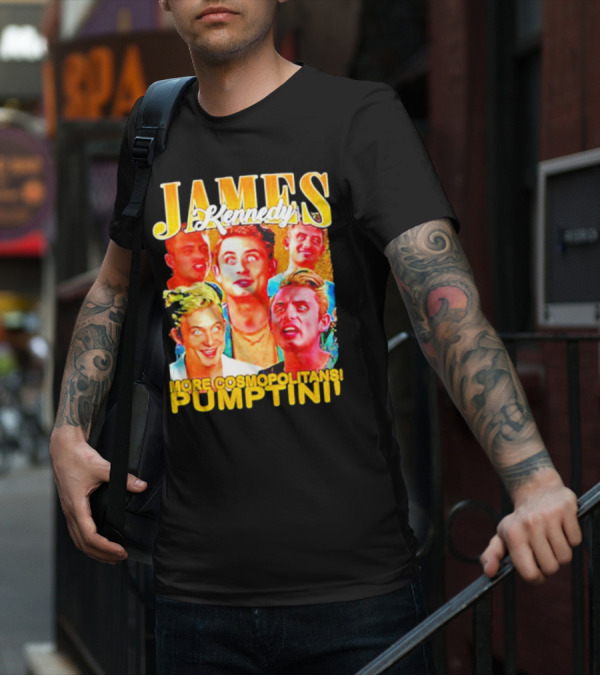 James Kennedy More Cosmopolitans Pumptini Vintage T-Shirt