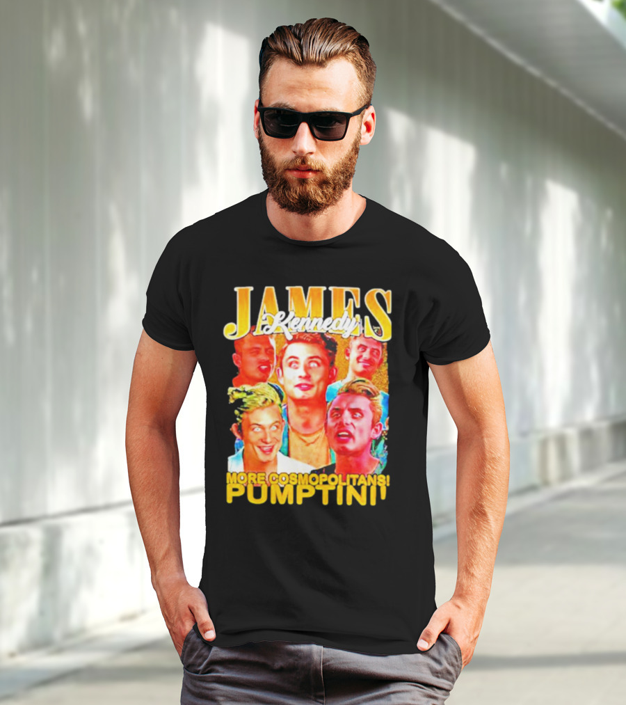 James Kennedy More Cosmopolitans Pumptini Vintage T-Shirt